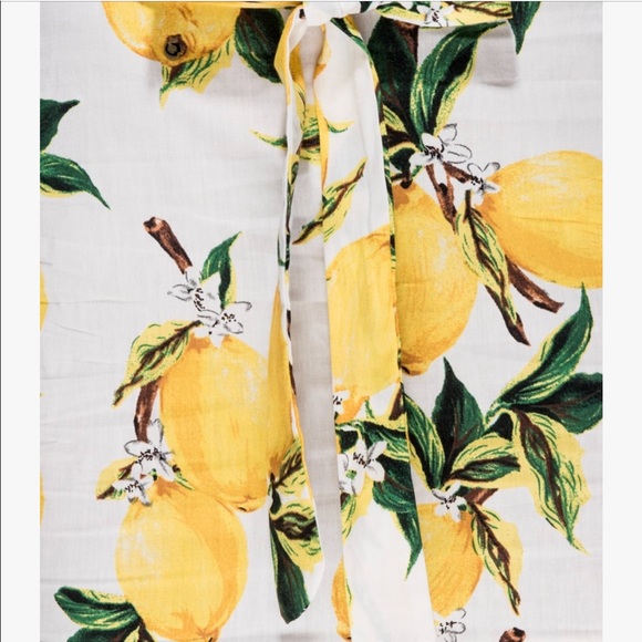 ❤️JUST IN❤️Lemon Print 2 pieces top & skirt🍋 - Picture 6 of 6